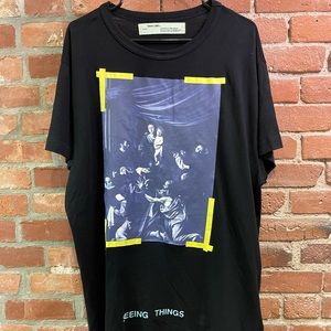 Off white “Seeing Things” t shirt 
Size M 
$165